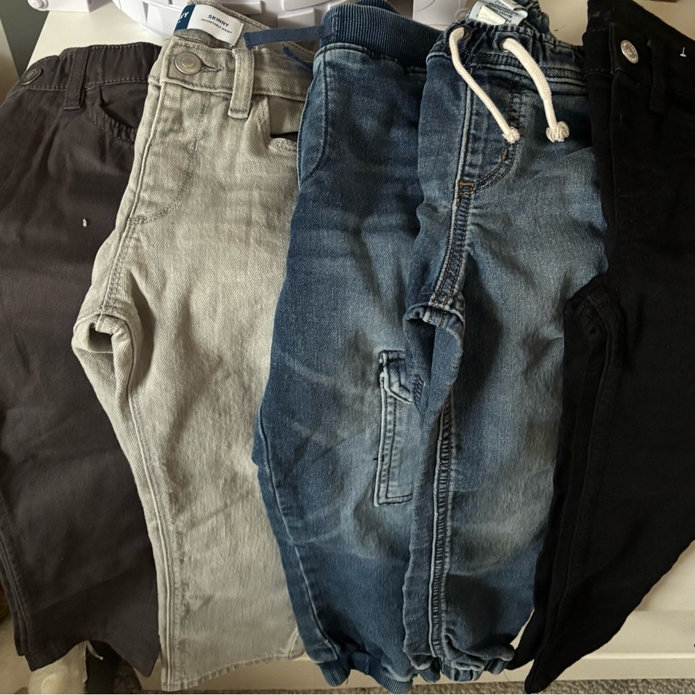 Kids Denim Pants Set